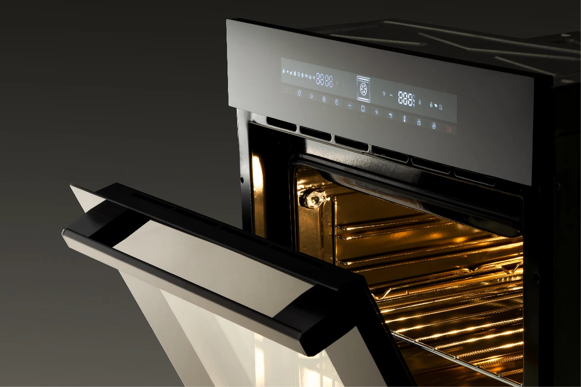 فر توکار (آون) آردزیا با لولای آرام بند درب فر | ARDESIA