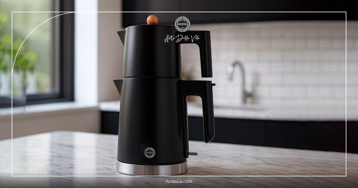 نکات مهم خرید چایی ساز باکیفیت 3 بررسی طراحی ارگونومیک و وزن چایساز