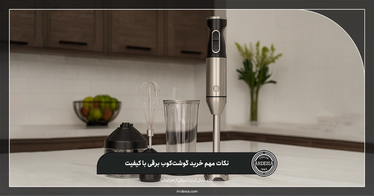 نکات مهم خرید گوشت‌کوب برقی با کیفیت