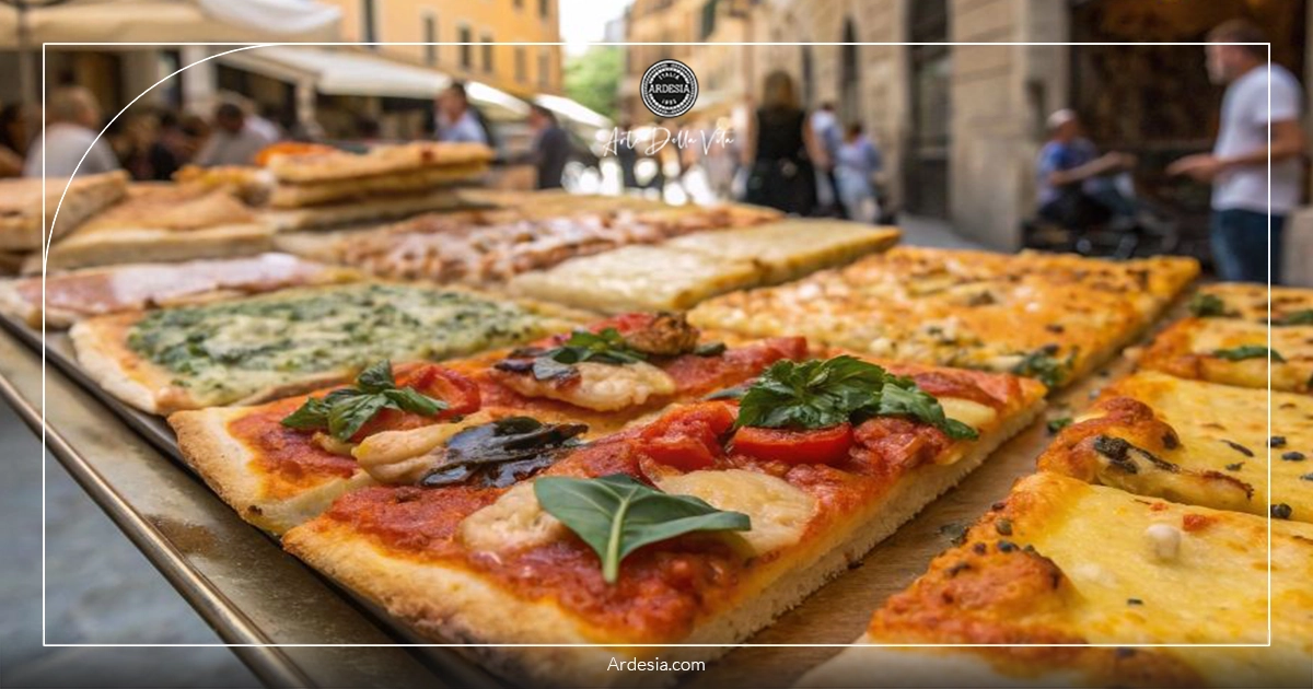  پیتزا آل تَگلیو (Pizza al Taglio) 