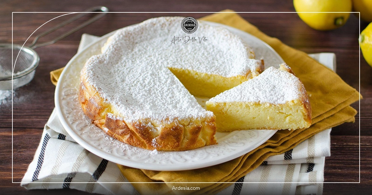 کیک ریکوتا (Torta di Ricotta) – سبک، ساده و خوش‌عطر
